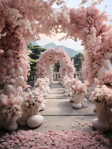 婚礼摄影场景布置