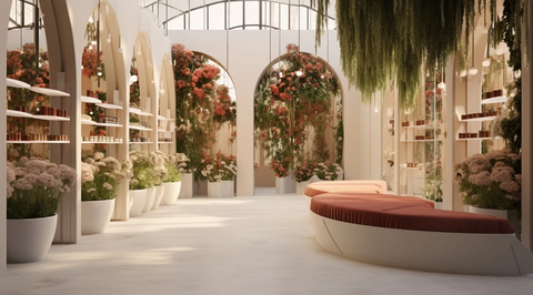 花店植物与花束