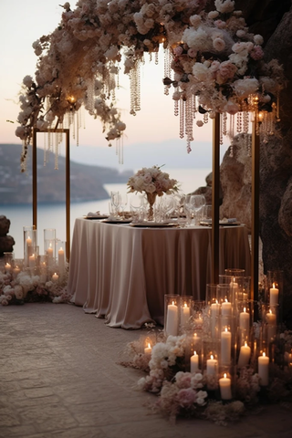 奢华婚礼场景布置