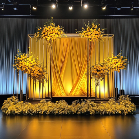 牧师感恩节舞台布置