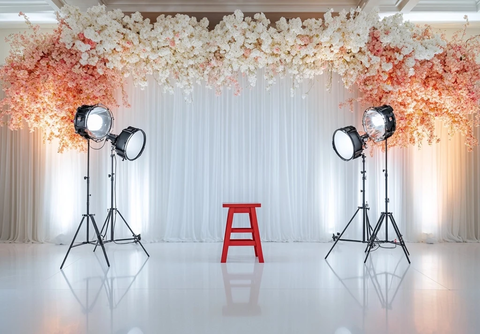 摄影棚灯光设备布置