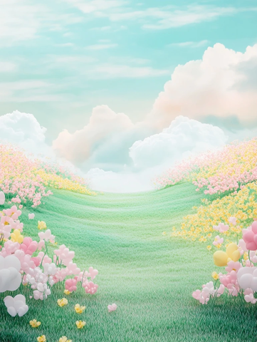 绿色草地开放空间