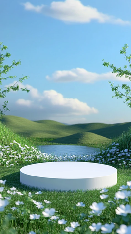 草原上的圆形舞台