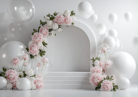 白色拱门装饰