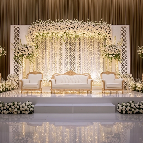 奢华婚礼舞台装饰