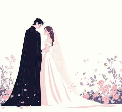 黑披风与白婚纱