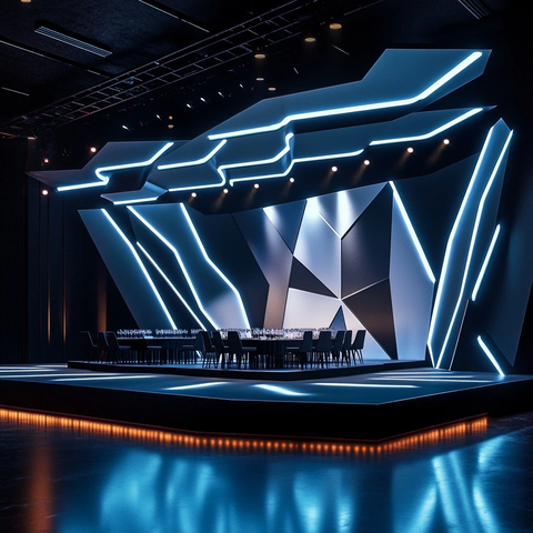 COBAQ周年庆典舞台设计