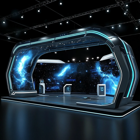 未来感展台设计