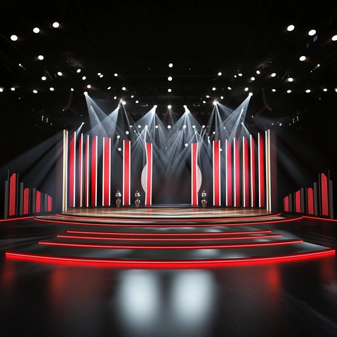 体育颁奖典礼舞台