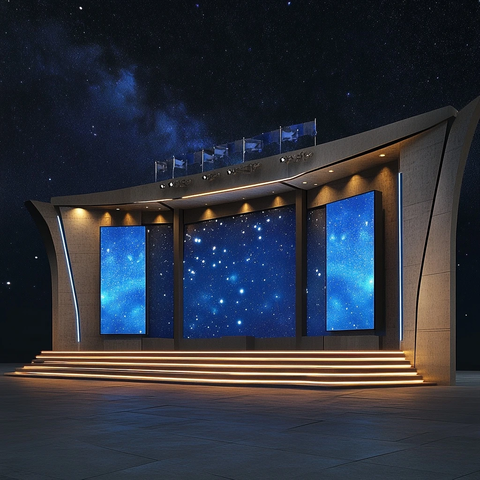 现代军事仪式舞台