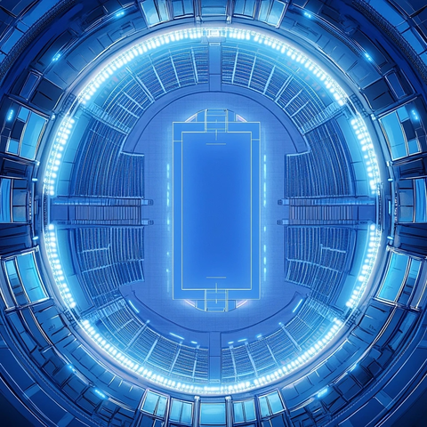 大学体育场俯瞰图