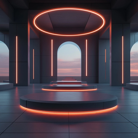 空产品展示场景