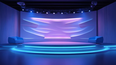 医疗公司舞台设计