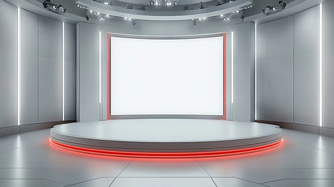 现代企业舞台设置