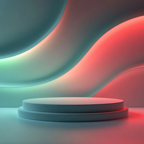 现代简约讲台背景