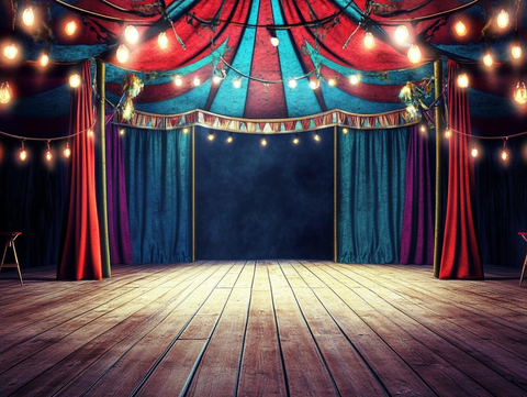 空荡马戏团舞台
