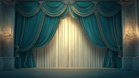经典剧院背景