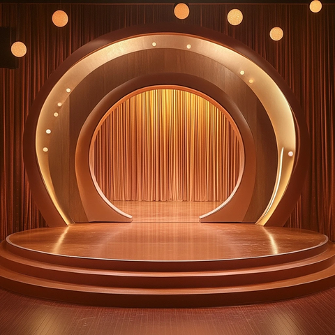 70年代游戏节目舞台