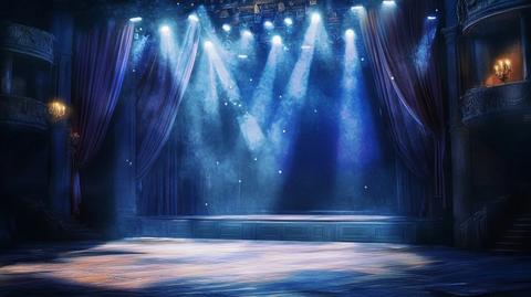 舞台背景表演