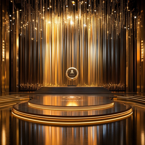 电影节颁奖典礼舞台