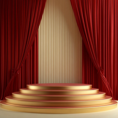 室内演讲台背景