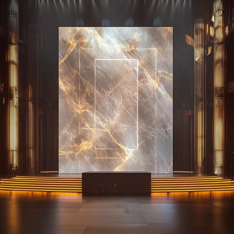 奥斯卡颁奖典礼舞台大屏幕