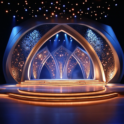 伊斯兰未来舞台设计