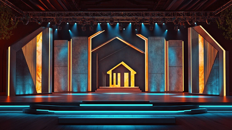 住房协会开幕舞台设计