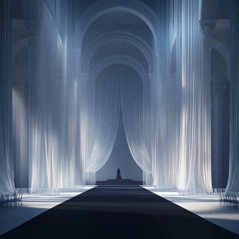 阴影与透明织物中的法庭