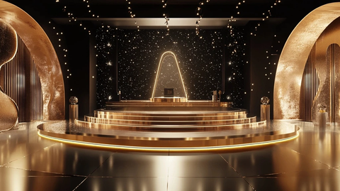 奢华购物舞台设计