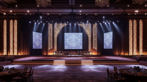 传统风格舞台活动