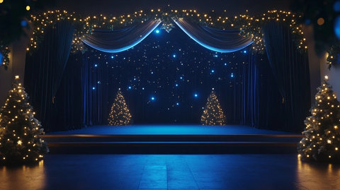 圣诞主题小舞台