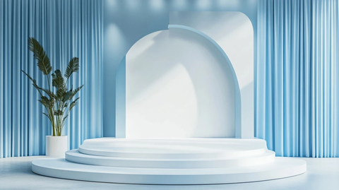 现代简约舞台设计