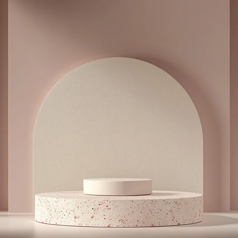 几何形状展示台