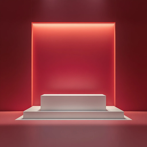 纯白平台展示技术感
