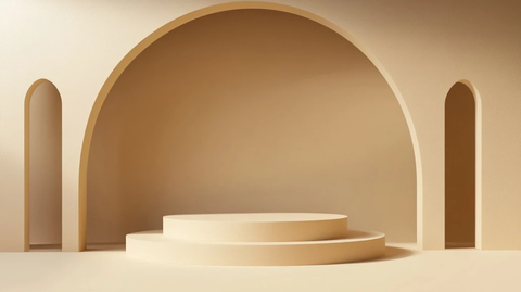 3D抽象背景舞台