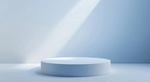 白色背景产品展示台