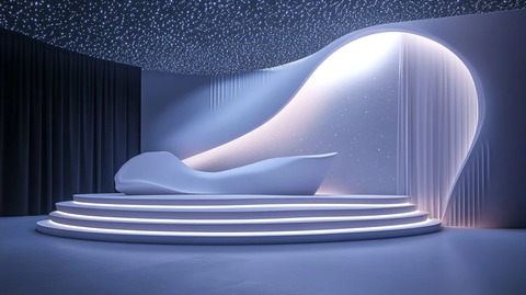 珍珠白舞台设计概念图