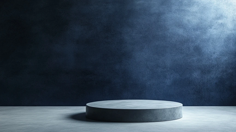 蓝色平面产品模板