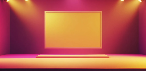 空白屏幕与光影