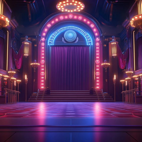 艺术装饰派对背景