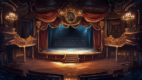 黑暗马戏团剧院内部