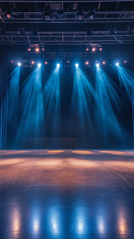空舞台与聚光灯