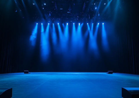 空舞台蓝光