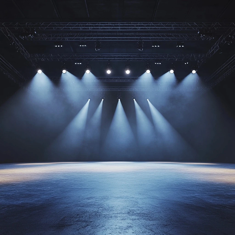 空舞台基础灯光