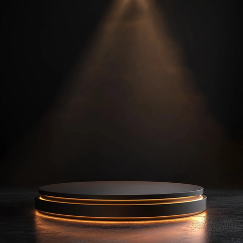 产品展示圆形讲台