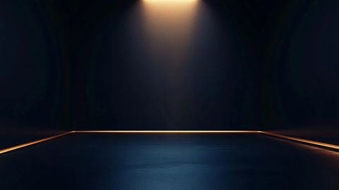 舞台中央聚光灯