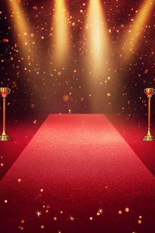 红毯颁奖相册页