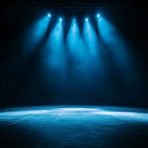 舞台蓝光