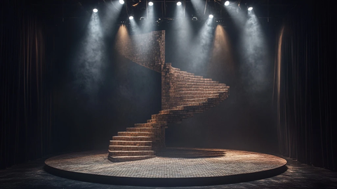 螺旋楼梯舞台设计